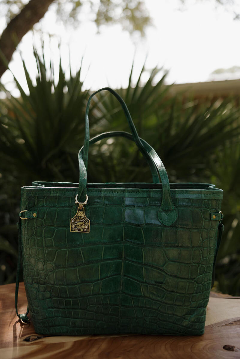 Large Alligator Tote 3