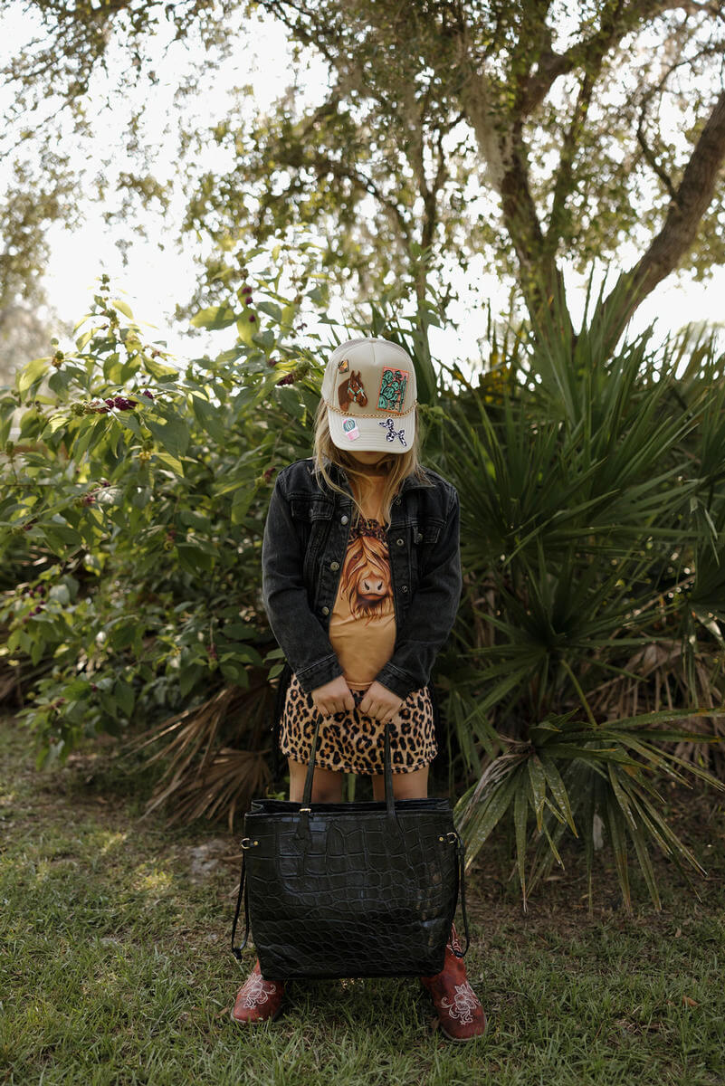 Large Alligator Tote 7