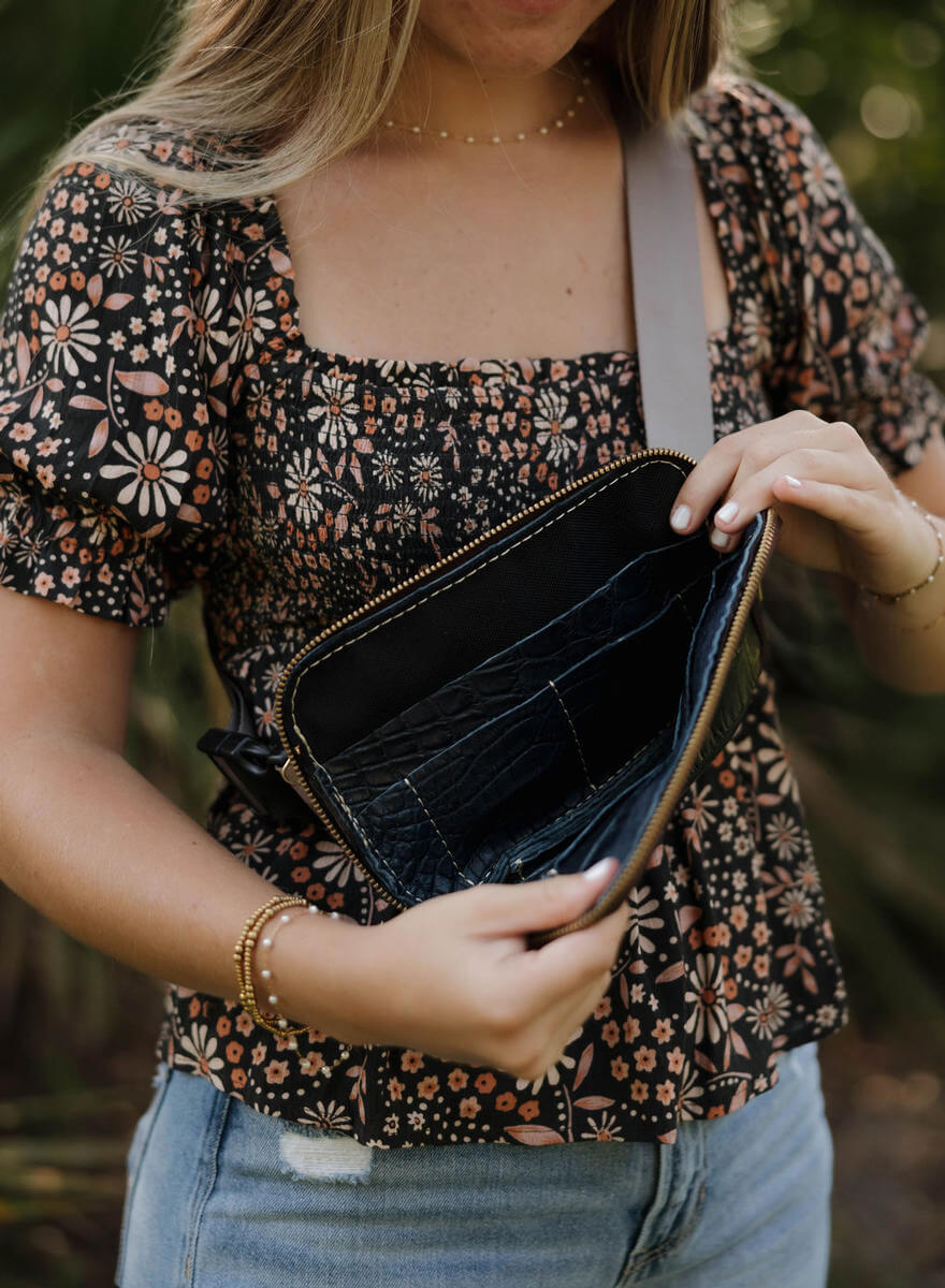 Alligator Belt Bag 9