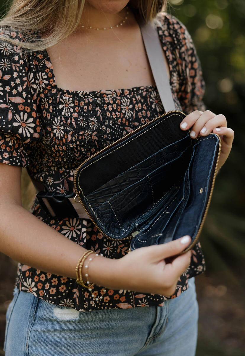 Alligator Belt Bag 10