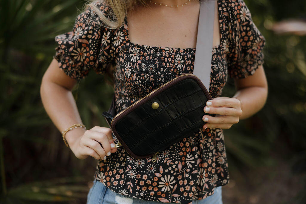 Alligator Belt Bag 11