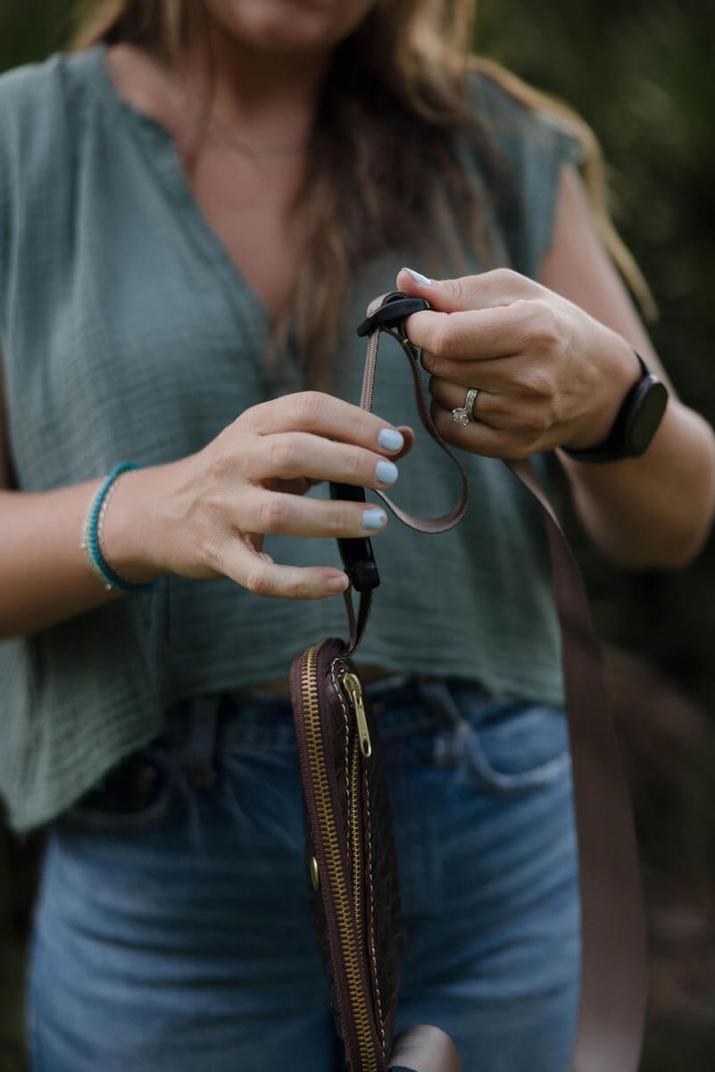 Alligator Belt Bag 2