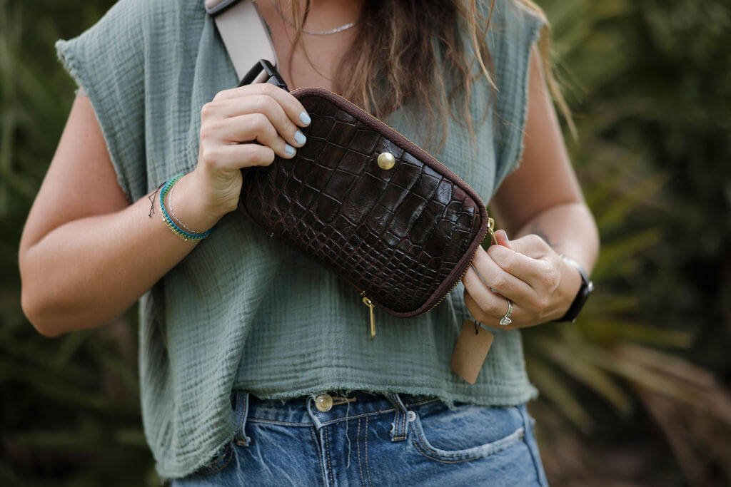 Alligator Belt Bag 4